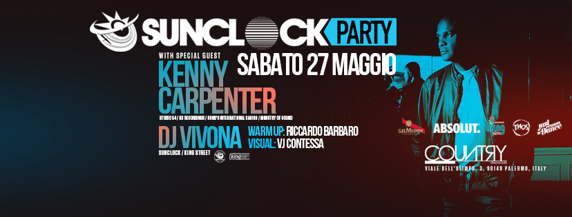 Kenny Carpenter at Country Club, Palermo (IT)