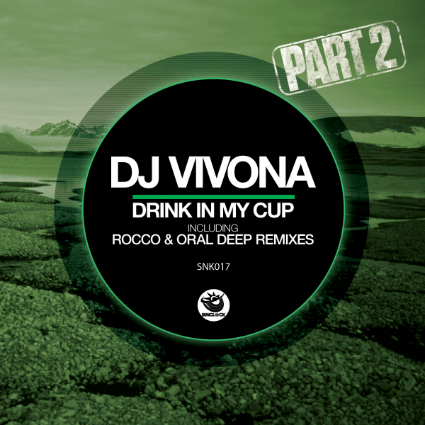 Dj Vivona - Drink In My Cup (incl. Rocco and Oral Deep Remixes) - SNK017 Cover