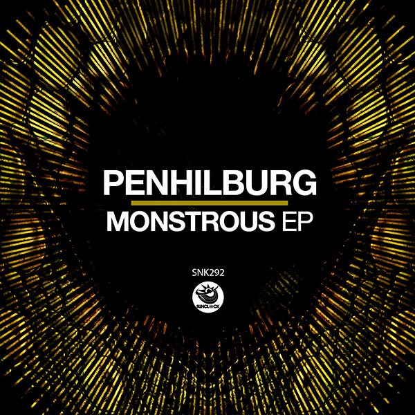 Penhilburg - Monstrous EP - SNK292 Cover